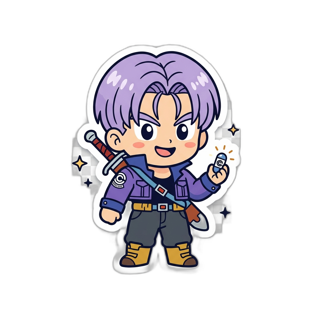 Trunks Sticker