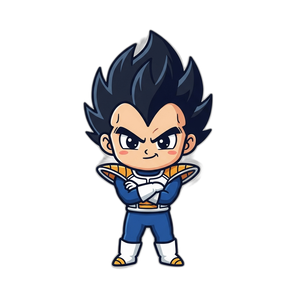 Vegeta Sticker